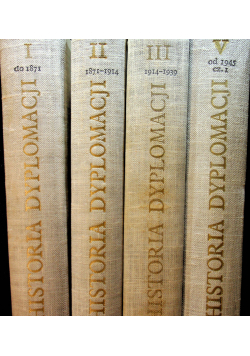 Historia dyplomacji 4 Tomy
