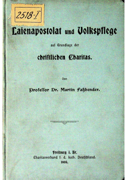 Laienapostolat un Volkspflege 1906 r