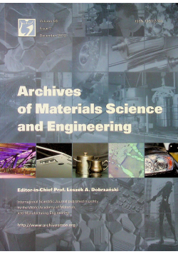 Archives of Materials Science and Engineering