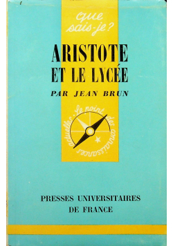 Aristote et le Lycee