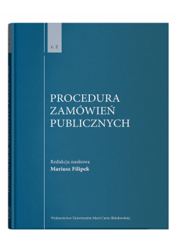 Procedura zamówień publicznych Tom 2