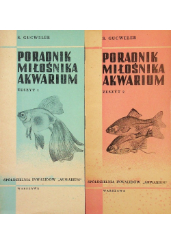 Poradnik miłośnika akwarium Tom 1 i 2