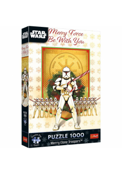 Puzzle 1000 Świąteczny Patrol Szturmowców TREFL