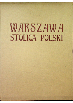 Warszawa stolica polski 1949 r.