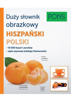Duży słownik obrazkowy hiszp-pol PONS
