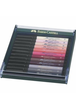 Zestaw pisaków Pitt Artist Pen Brush skin 12szt