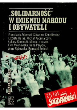 Solidarność w imieniu narodu i obywateli