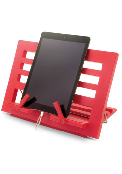 Brilliant Reading Rest  - podstawka pod książkę/tablet - czerwona