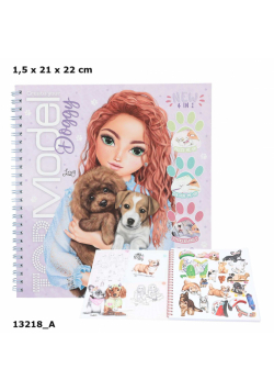 Szkicownik Doggy Top Model nowa formuła 4w1 13218A
