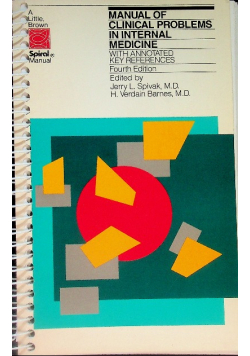 Manual of Clinical Problems in Internal Medicine