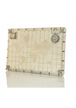 Drewniane puzzle 3D Ekspedycyjna mapa Świata