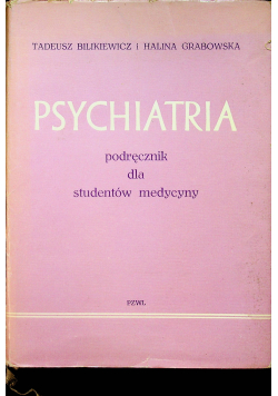 Psychiatria podręcznik dla studentów medycyny