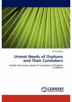Unmet Needs of Orphans and Their Caretakers