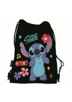 Worek na obuwie Stitch black Aloha