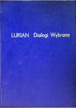 Lukian Dialogi wybrane, 1949 r.