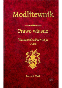 Modlitewnik prawo własne
