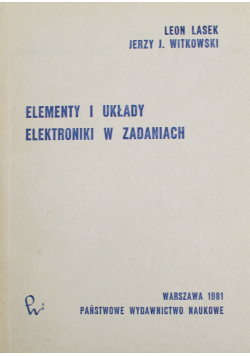Elementy i układy elektroniki w zadaniach