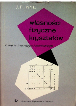 Własności fizyczne kryształów