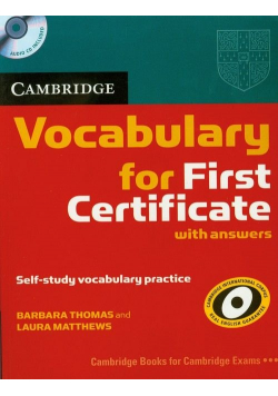 Cambridge Vocabulary for First Certificate with answers