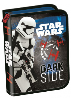Piórnik dwuklapkowy bez wyposażenia Star Wars VIII