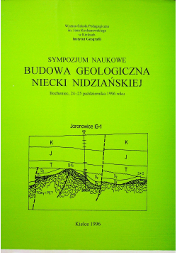 Budowa Geologiczna Niecki Nidziańskiej