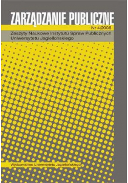 Zarządzanie Publiczne Nr 4