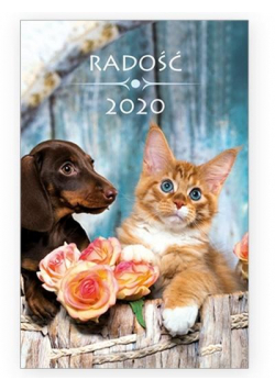 Kalendarz 2020 kieszonkowy Radość: Zwierzaki