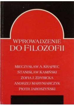 Wprowadzenie do filozofii