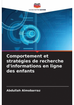 Comportement et stratégies de recherche d'informations en ligne des enfants