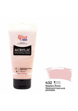 Farba akrylowa naples rose 432 75ml