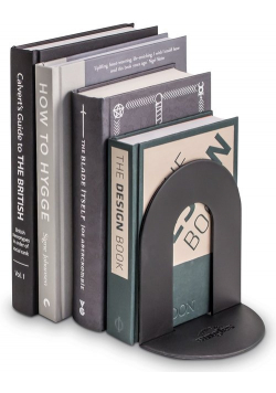 Book End - podpórka pod książki - czarna