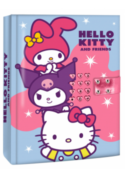 Pamiętnik zamykany na kod Hello Kitty HK50185