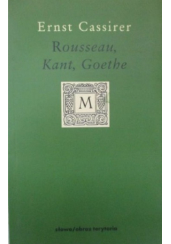 Rousseau Kant Goethe