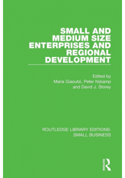 Small and Medium Size Enterprises and Regional Development