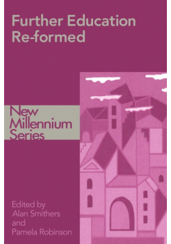 Further Education Re-formed