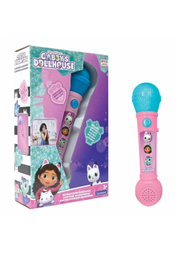 Mikrofon świetlny z głośnikiem Gabby’s Dollhouse Lexibook  MIC80GDH