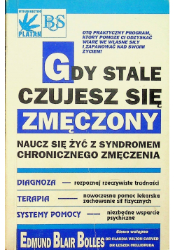 Gdy stale czujesz się zmęczony