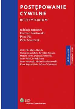Postępowanie cywilne Repetytorium