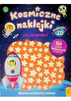 Kosmiczne naklejki, Kolorowanka