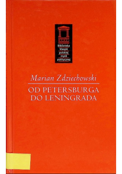 Od Petersburga do Leningradu