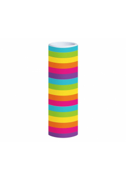 Serpentyna papierowa kolorowe paski 18p/ 4m