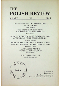The Polish Review Vol XXV Nr 1