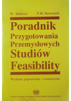 Poradnik przygotowania przemysłowych studiów feasibility
