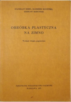 Obróbka plastyczna na zimno