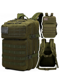 Plecak militarny wojskowy khaki 40-60L