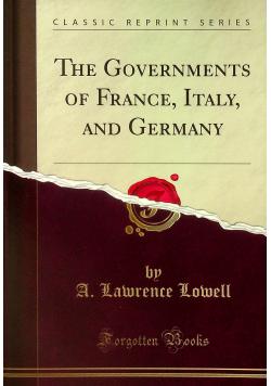The governments of France Italy and Germany reprint z 1914 r