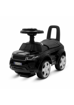 Jeździk SUV ekoskóra Prime czarny