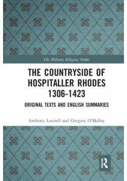 The Countryside Of Hospitaller Rhodes 1306-1423