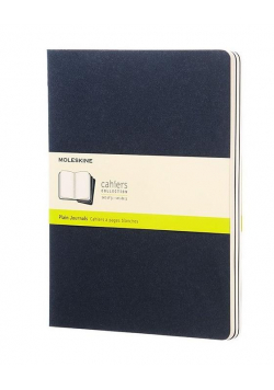 Zestaw 3 zeszytów Cahier Journals 19x25 gładki