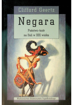 Negara Państwo - teatr na Bali w XIX wieku